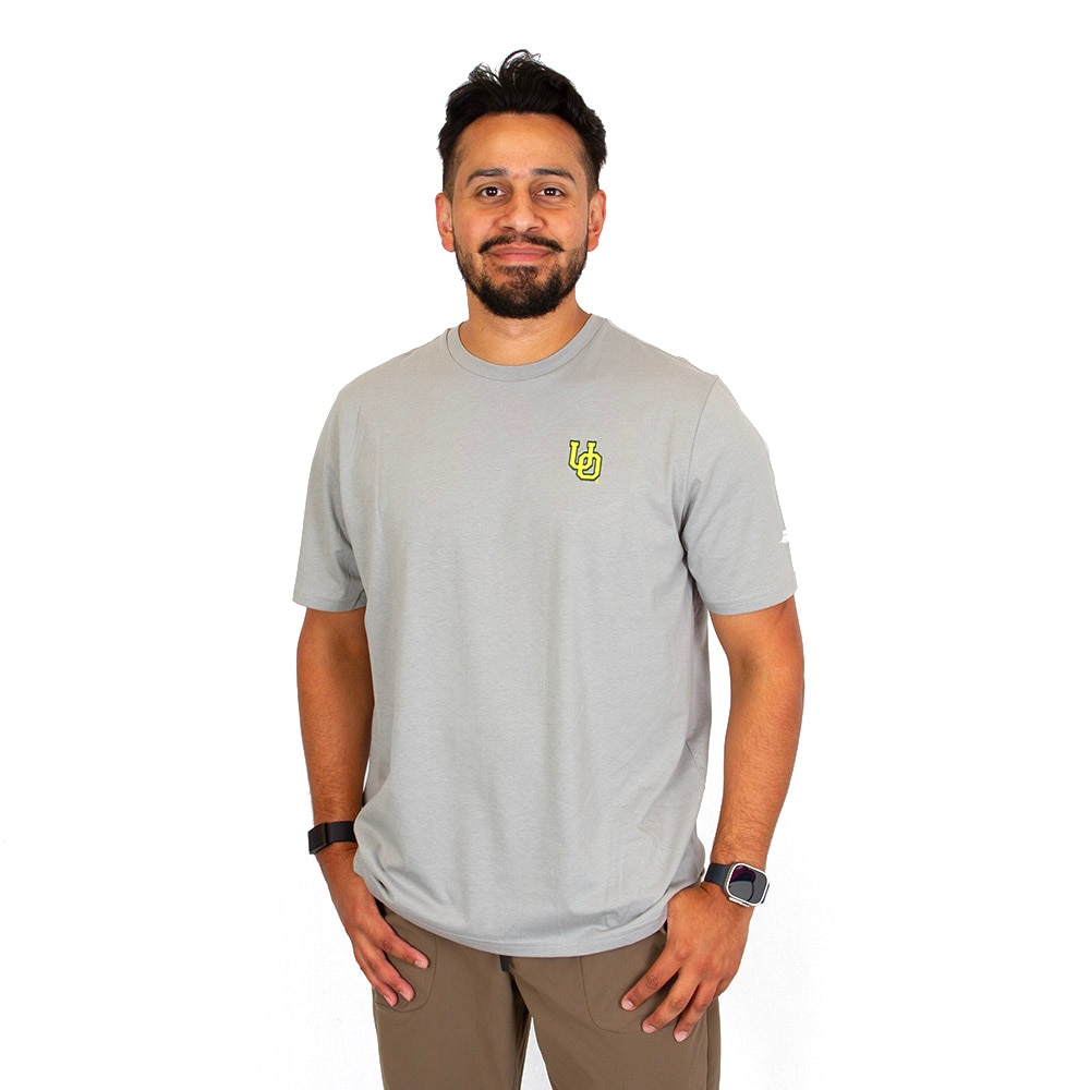 Interlocking UO, Tommy Bahama, Grey, Crew Neck, Cotton, Men, Football, Huddles & Hang Tens, T-Shirt, 924659